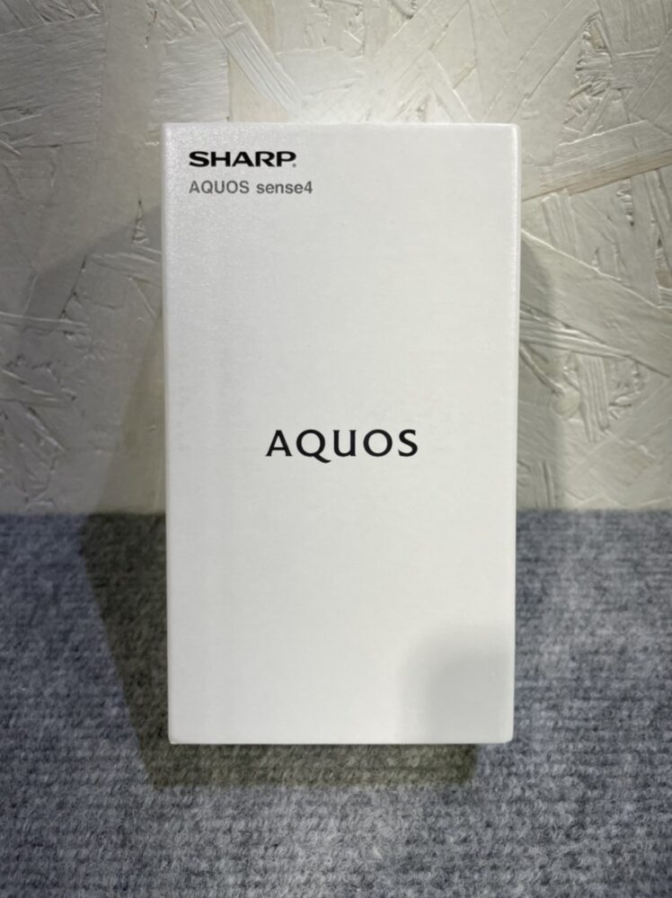 SHARP - 新品未使用未開封/SHARP AQUOS sense4 SH-M15 ブラックの+