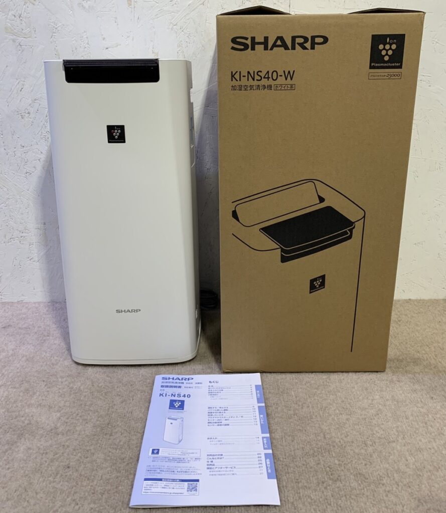 SHARP - KI-NS70-T 高濃度プラズマクラスター25000 加湿空気清浄機